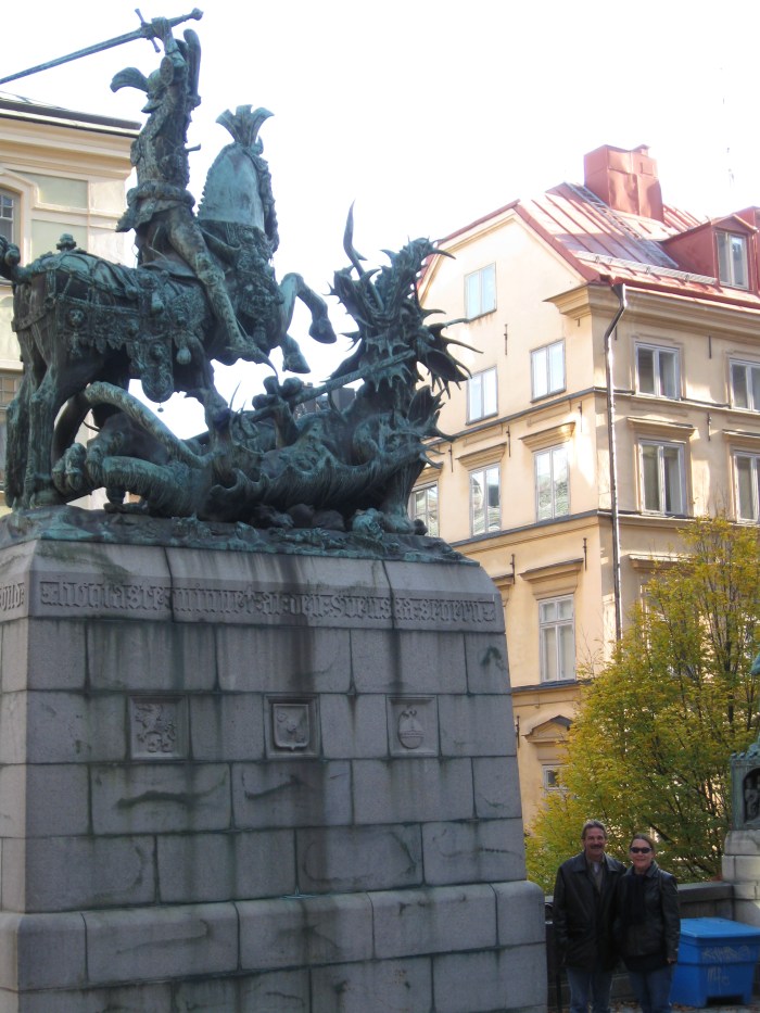 The two by St. George and the Dragon