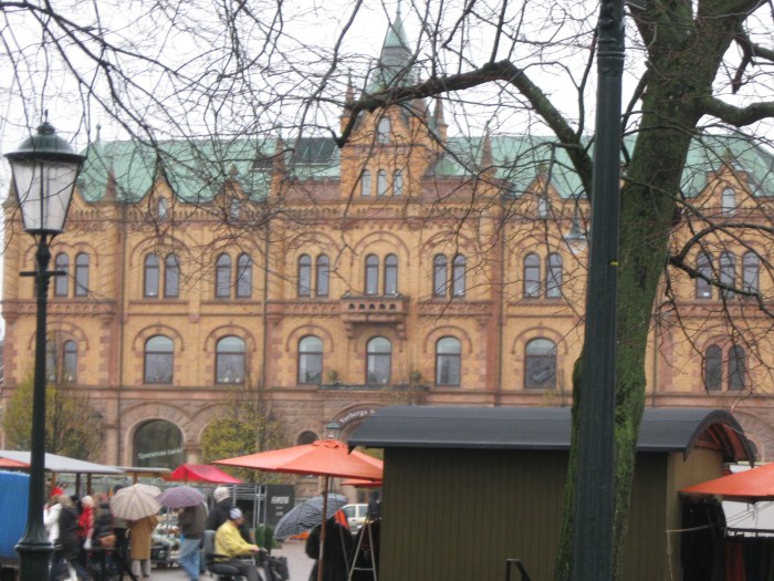 Market and post office