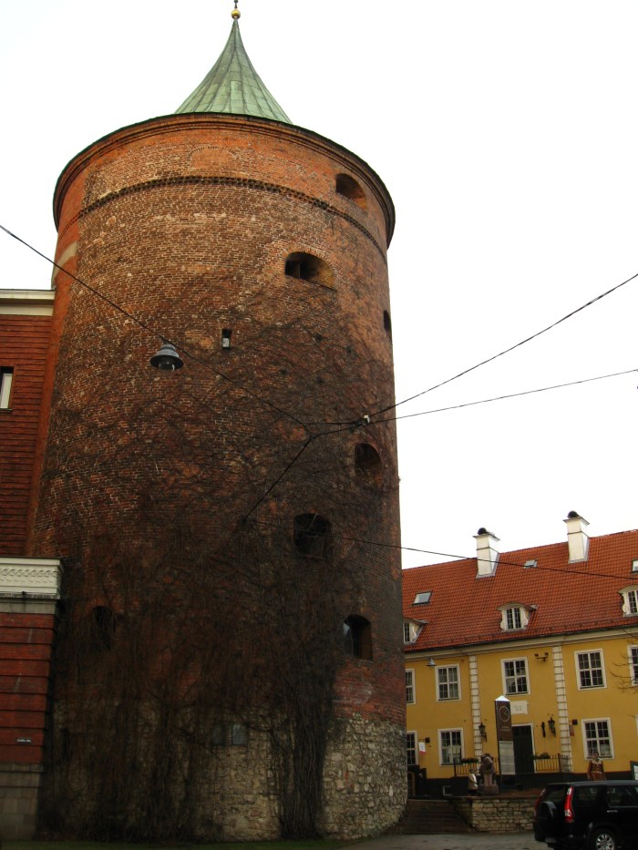 where they used to store gunpowder and cannonballs