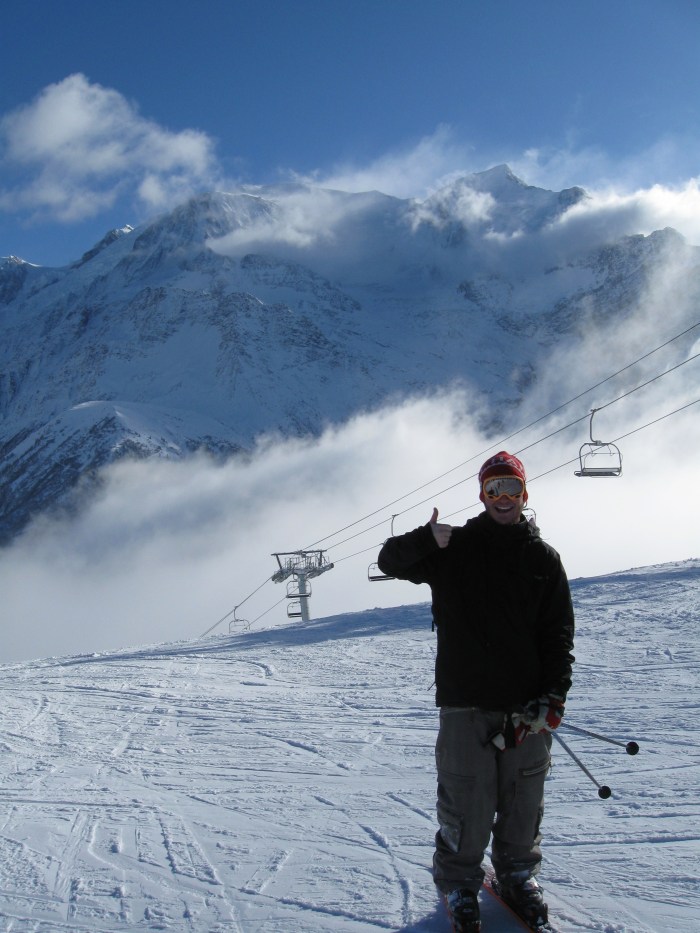 Myself and Mont Blanc