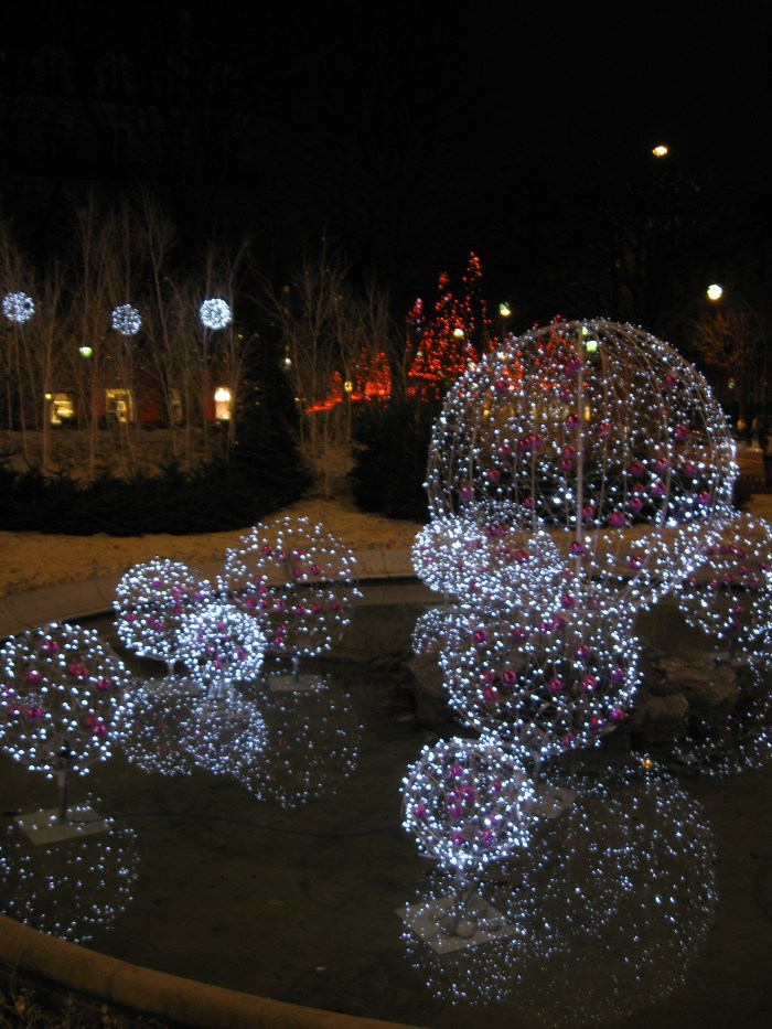 Fountain and Reflections