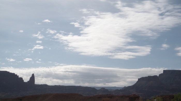 Fisher Towers from Lower Onion Creek