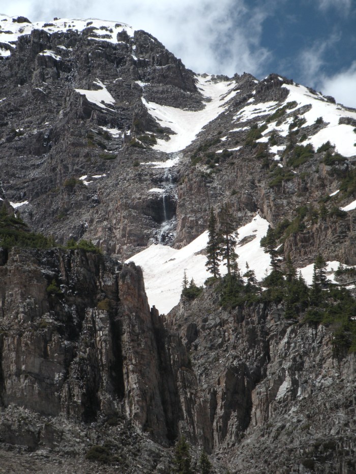 Waterfalls above Minniehana creek