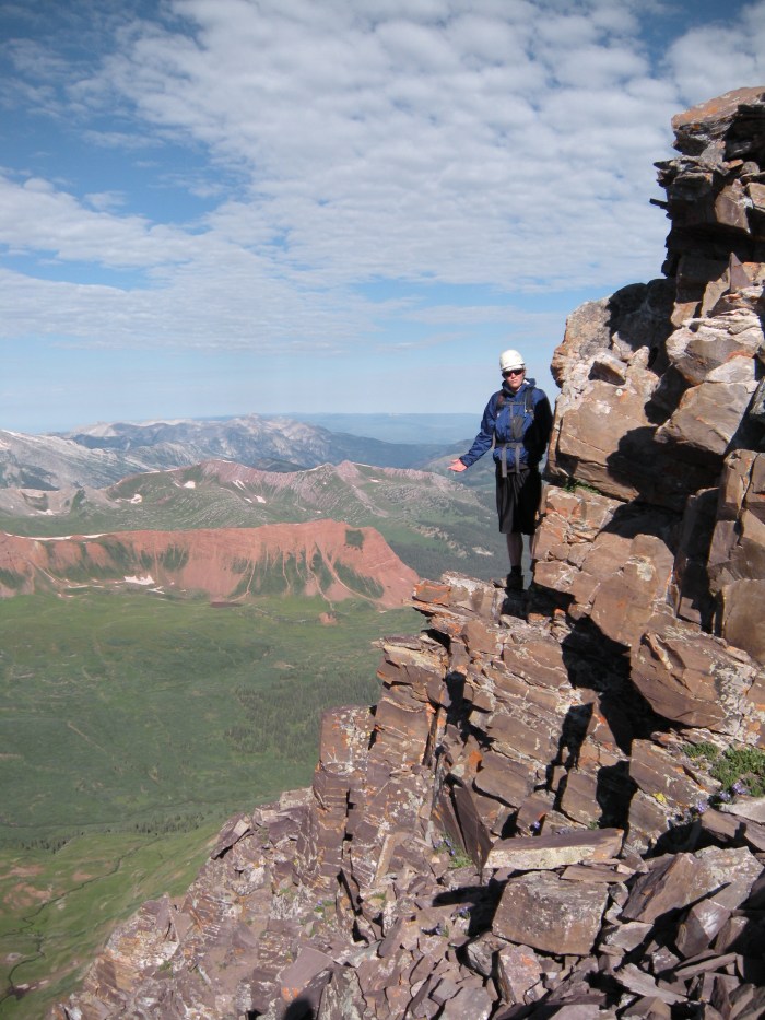 ...and on yet another ridge.