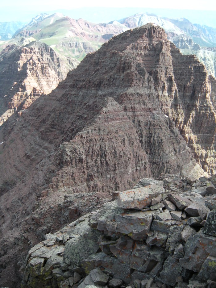 The way to North Maroon Peak