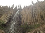 Palisade Falls with cliffs
