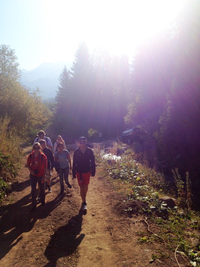 The Crew Starting out in the Morning