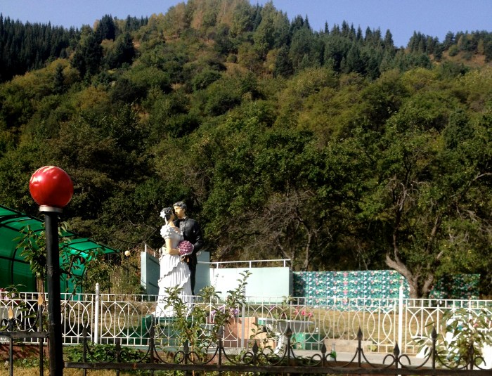 Of all the things we saw along the side of the road, this wedding venue stood out the most. The altar was right next to this massive statue of another couple getting married. I fly back to the USA next week for a wedding, but I wish everyone would just come here so my brother can get married next to it.
