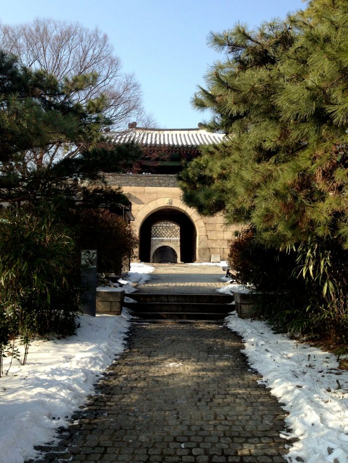 Fortress Wall Entrance from afar