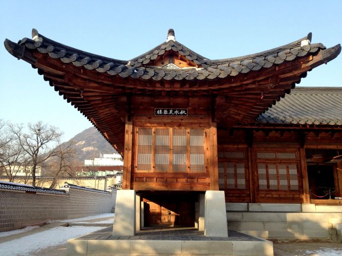 A building in Gyeongbokgung