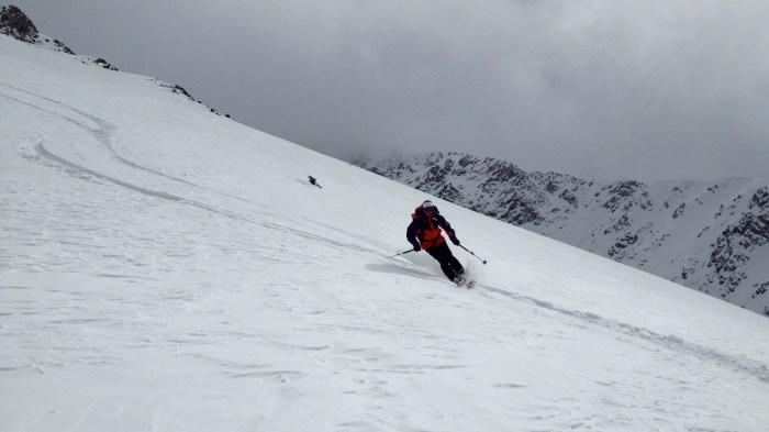 Konrad coming in above Double Eagle