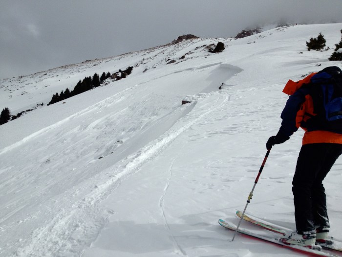 Konrad examining "Double Eagle"