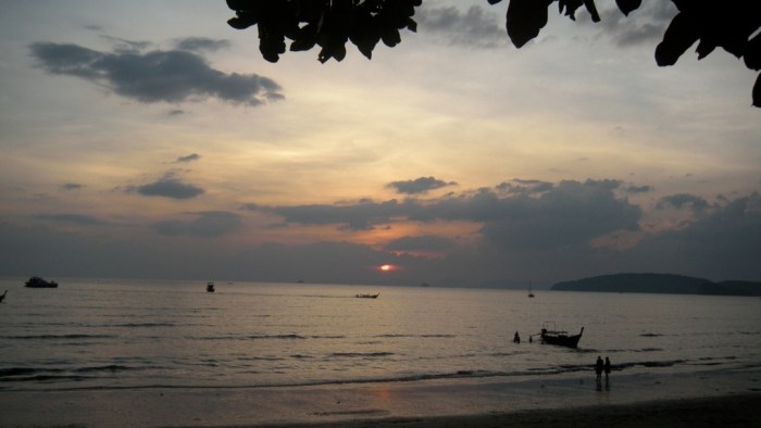 Sunset From Ao Nang