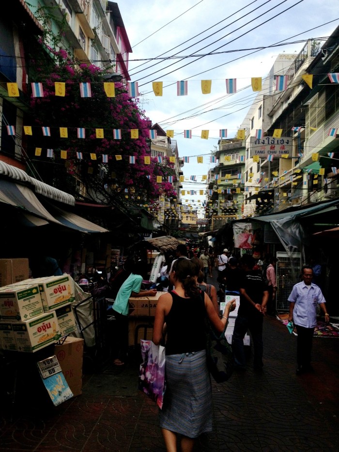 One of the many streets in China Town