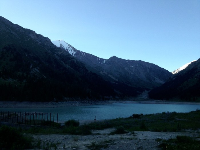 Shores of the Lake at Sunrise