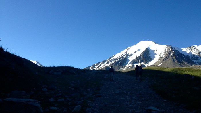 Guys in the Shadows, on the road to Kyrgyzstan