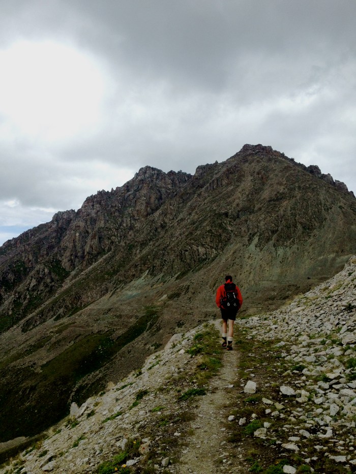 Up to Big Almaty Peak