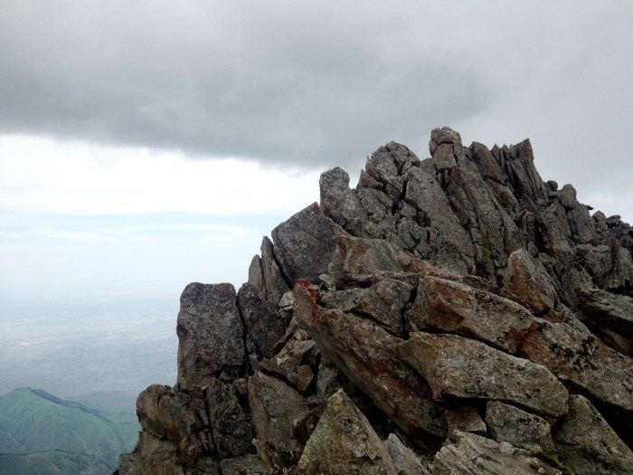 Big Almaty Peak Summit Block