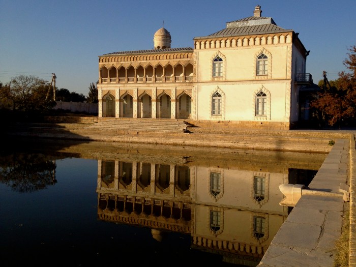 Sunset reflection in the Emir's Palace