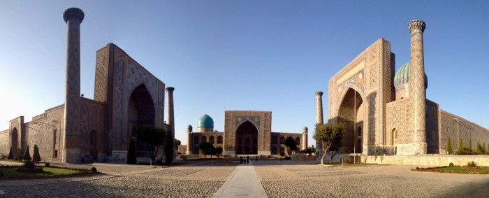 Sunset at the Registan