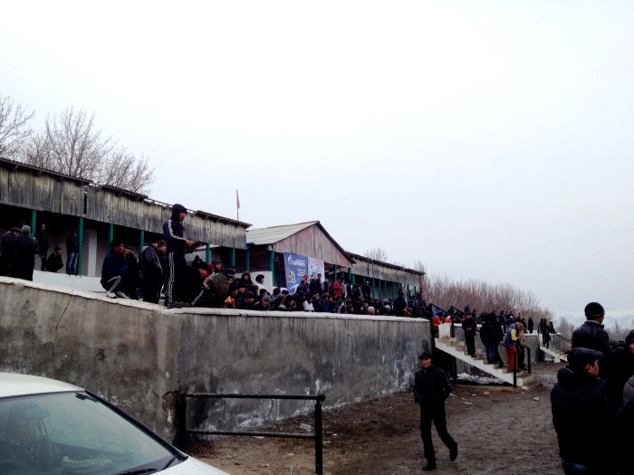 Sold-out crowd at the free tournament