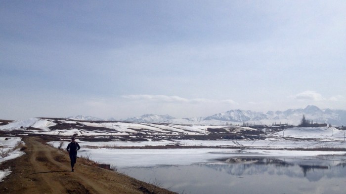 Abram and one of the first reservoirs we negotiated