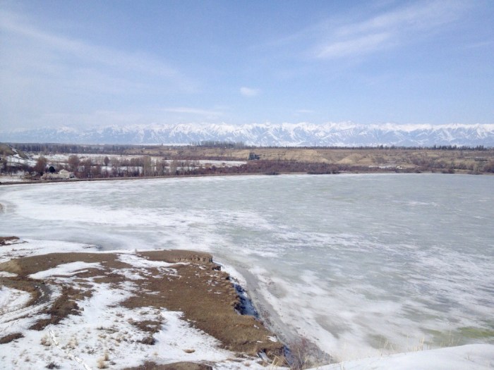 Still frozen, time to turn around