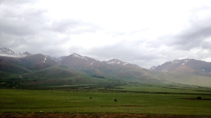 The Suusamyr Valley. It is a massive glacial valley that my photos hardly give credit.