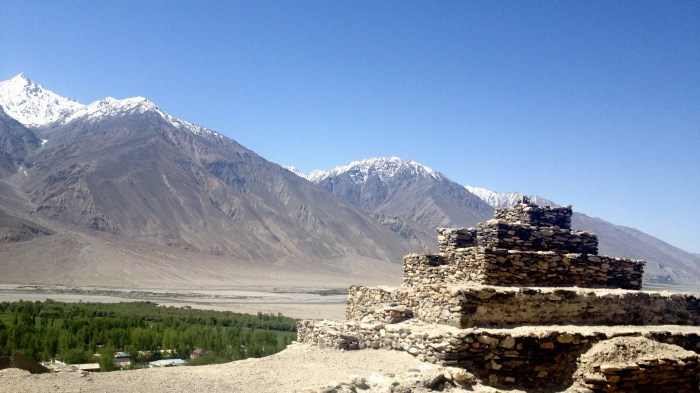 Buddhist Stupa in Vrang, Tajikistan