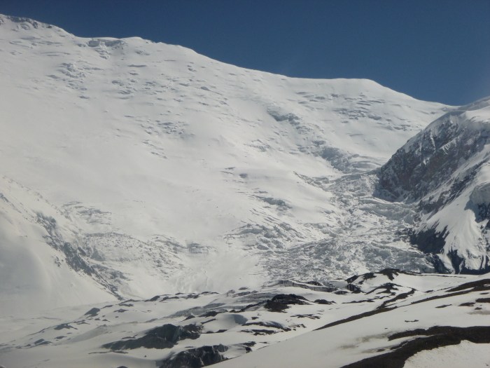 The first full view of Peak Lenin