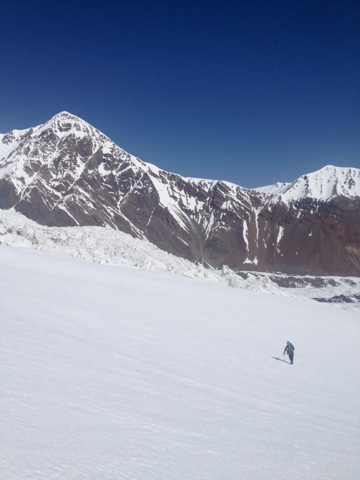 Bjorn Setting off for Camp 2