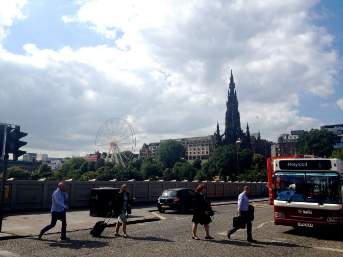 First View of Edinburgh