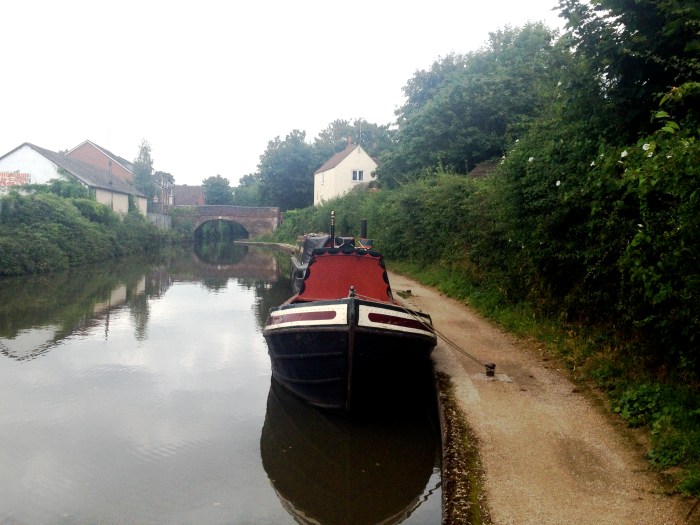 Houseboat on the tow path