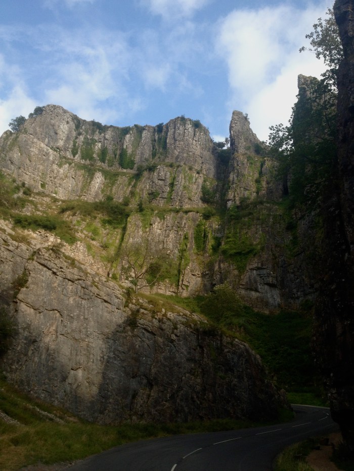 First view of Cheddar Gorge
