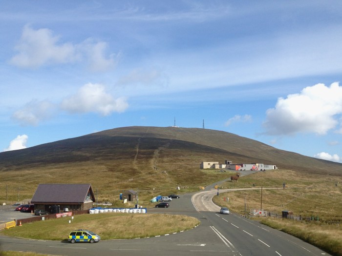 View from the footbridge